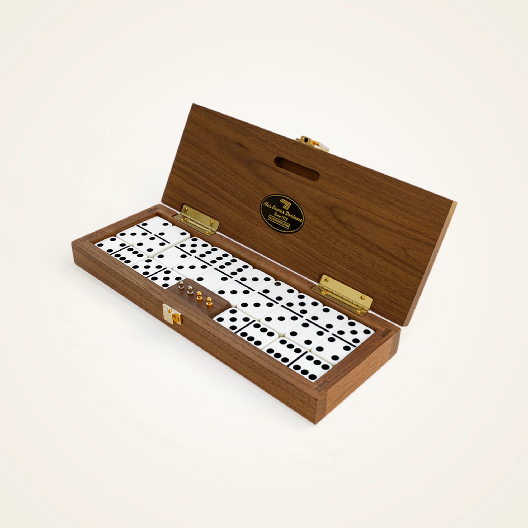 Mariner Domino Set | Premium Hardwood Dominoes – Alex Cramer