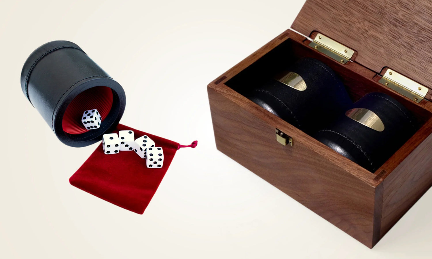 Leather Dice Cups & Dice Cups Cases