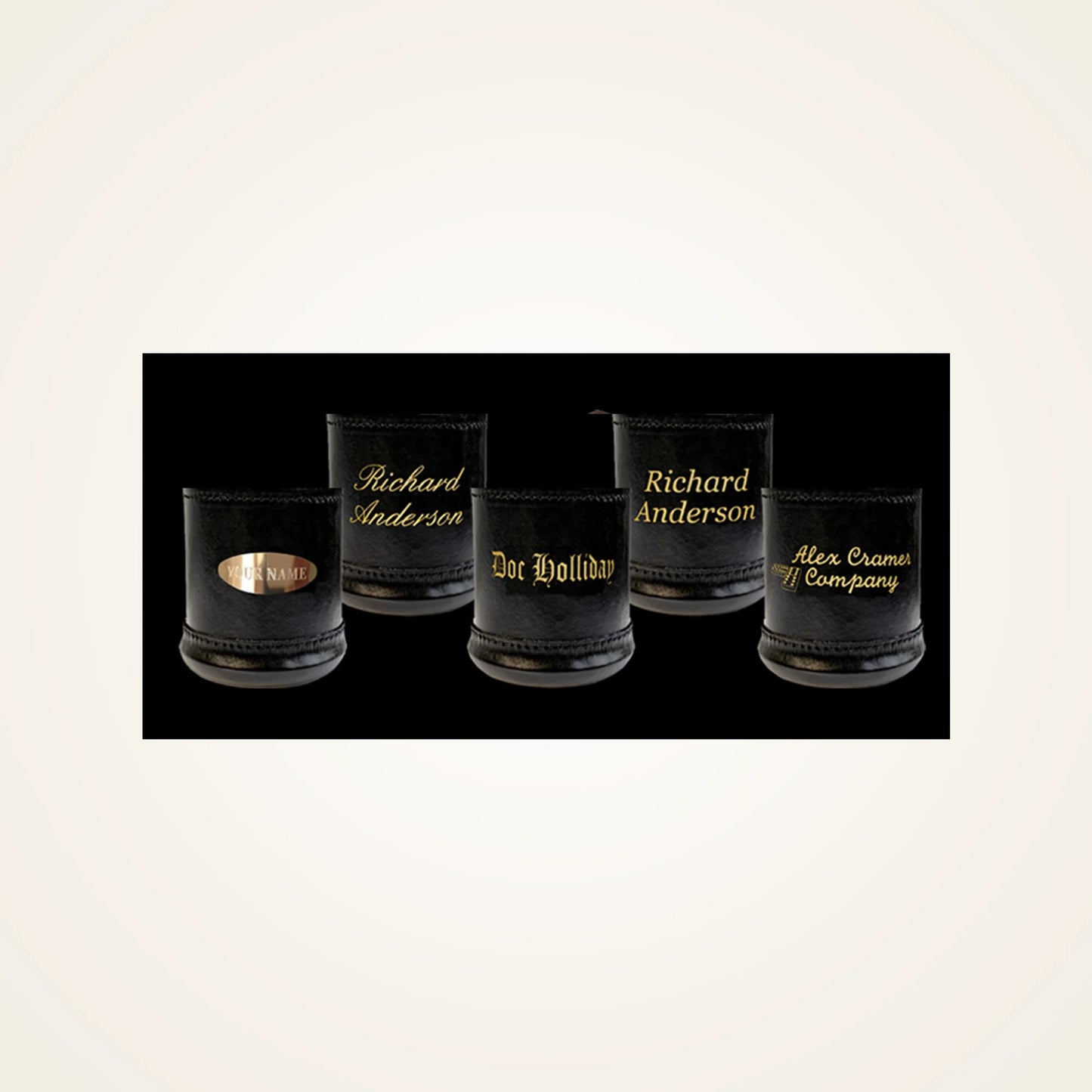 #2600 Golden Gate Dice Cup Set