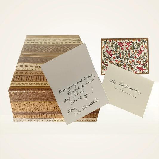 Gift Wrap & Handwritten Card