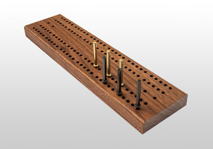 #25 Walnut Cribbage Board