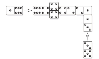 How to Play Dominoes with 2 players