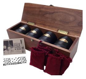 leather liars dice cup cases
